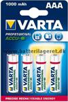 Varta Genopladelige Batterier AAA 1000 mAh 